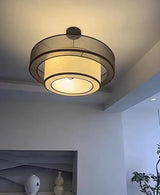 Luxe “SilkAura Moderne Pendelleuchte”