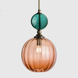 AuroraNordic Buntglas Pendelleuchte