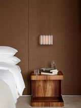 ZenAura Wabi-Sabi Stoff Wandleuchte – Japanische Retro Designer Wandlampe