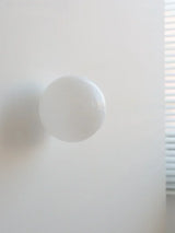 LumoSphere Weiße Glas-Kugel LED Wandleuchte