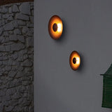 NordicGlow – Moderne Runde LED Wandleuchte im Nordischen Holzdesign