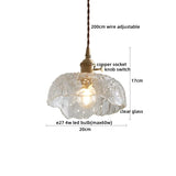 AuroraLuxe LED Pendelleuchte – Kupfer & Glas für Modernes Wohndesign