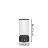 Moderne Minimalistische Atemlicht Tischlampe – Wiederaufladbare Touch Nachttischlampe & LED Stimmungslicht