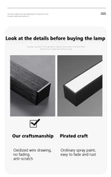 Skandinavische LED Deckenleuchte – Moderne Minimalistische Deckenlampe | Energieeffiziente Wohnraumbeleuchtung | Elegantes Design