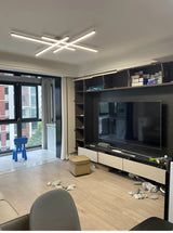 Skandinavische LED Deckenleuchte – Moderne Minimalistische Deckenlampe | Energieeffiziente Wohnraumbeleuchtung | Elegantes Design