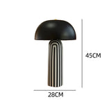 AuréLuma Japandi Wasabi Keramik-Tischlampe