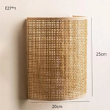 NATURA RATTAN Rotan Wandlamp-Leuchtezauber