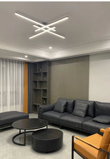 Skandinavische LED Deckenleuchte – Moderne Minimalistische Deckenlampe | Energieeffiziente Wohnraumbeleuchtung | Elegantes Design