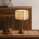 Wabi Sabi Holz-Stehlampe – Minimalistische LED Standlampe