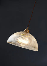 AuroraLuxe LED Pendelleuchte – Kupfer & Glas für Modernes Wohndesign