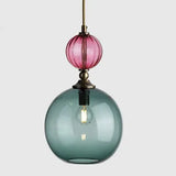 AuroraNordic Buntglas Pendelleuchte