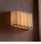 ZenAura Wabi-Sabi Stoff Wandleuchte – Japanische Retro Designer Wandlampe