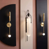 LustraVogue Aura – Moderne Luxus-Wandleuchte mit Glas-Schirm