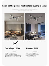 Skandinavische LED Deckenleuchte – Moderne Minimalistische Deckenlampe | Energieeffiziente Wohnraumbeleuchtung | Elegantes Design