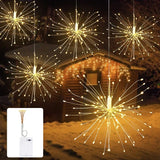 SternFeuer LED Feuerwerks Weihnachtsbeleuchtung