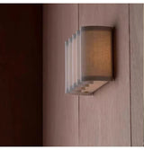 ZenAura Wabi-Sabi Stoff Wandleuchte – Japanische Retro Designer Wandlampe