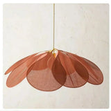 LumaFlora Petal Light – Stoff-Pendelleuchte mit farbigen Blütenblättern