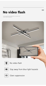 Skandinavische LED Deckenleuchte – Moderne Minimalistische Deckenlampe | Energieeffiziente Wohnraumbeleuchtung | Elegantes Design