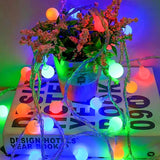 USB/Batterie LED Kugel Weihnachtslichter