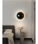 LumiBau Premium Bauhaus Runde Wandleuchte