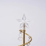 LumiSpiral Kristall-Weihnachtsbaum Tischlampe