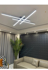 Skandinavische LED Deckenleuchte – Moderne Minimalistische Deckenlampe | Energieeffiziente Wohnraumbeleuchtung | Elegantes Design
