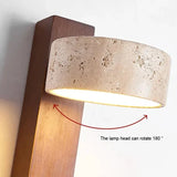 AureaCave Wabi-Sabi Travertin Wandleuchte