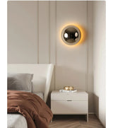 LumiBau Premium Bauhaus Runde Wandleuchte