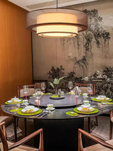 Luxe “SilkAura Moderne Pendelleuchte”