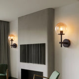 LumiNord – Nordische Moderne LED-Wandleuchte mit Glas-Lichtkugel