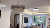 Luxe “SilkAura Moderne Pendelleuchte”