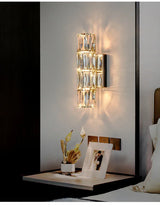 Moderne Luxus-Kristall Wandlampe