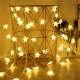 StellaGlow LED Sternen Lichterkette – 51-100 LEDs Batteriebetrieben