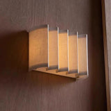 ZenAura Wabi-Sabi Stoff Wandleuchte – Japanische Retro Designer Wandlampe