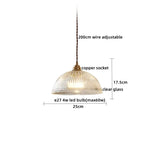 AuroraLuxe LED Pendelleuchte – Kupfer & Glas für Modernes Wohndesign
