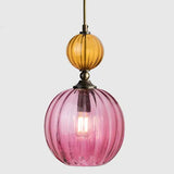 AuroraNordic Buntglas Pendelleuchte