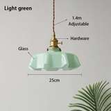Nordic Bloom Glass Pendant – Minimalistische Glas-Hängeleuchte im Creme-Blumenstil
