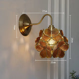 LumièreNordic Clear Glass LED Wandleuchte