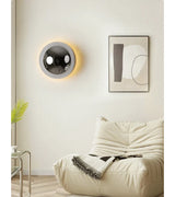 LumiBau Premium Bauhaus Runde Wandleuchte