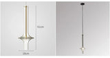 LuxuraSphere Postmoderne Nordic Glas Hängeleuchte