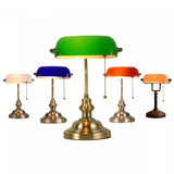 AmberGlow Vintage Matt-Orange Glas Tischlampe
