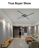 Skandinavische LED Deckenleuchte – Moderne Minimalistische Deckenlampe | Energieeffiziente Wohnraumbeleuchtung | Elegantes Design
