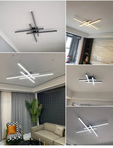 Skandinavische LED Deckenleuchte – Moderne Minimalistische Deckenlampe | Energieeffiziente Wohnraumbeleuchtung | Elegantes Design