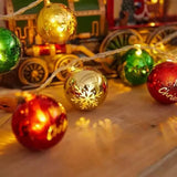 Weihnachtslichter mit Batteriekasten