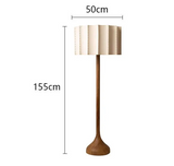 Wabi Sabi Holz-Stehlampe – Minimalistische LED Standlampe