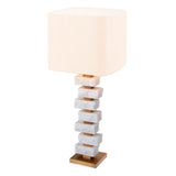 EICHHOLTZ - Tischlampe Bernstein L-Leuchtezauber