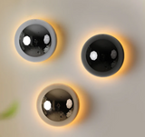 LumiBau Premium Bauhaus Runde Wandleuchte