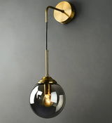 LumoNord Glas-Kugel LED Wandleuchte