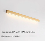 ZenLuma Japanische Holz-Wandleuchte