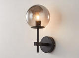 LumiNord – Nordische Moderne LED-Wandleuchte mit Glas-Lichtkugel